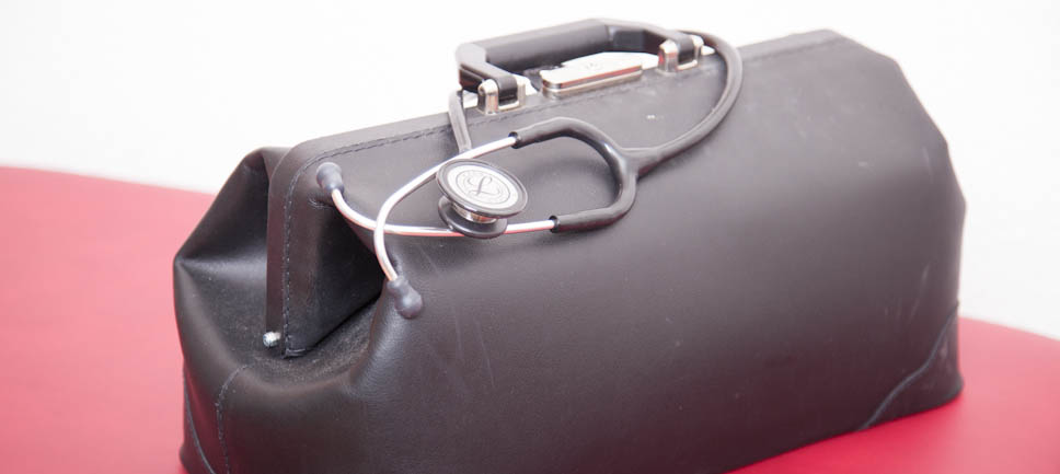 Tasche für den Hausbesuch